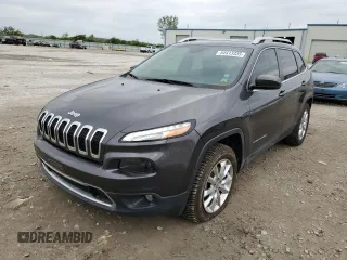 2016 Jeep Cherokee Limited z VIN 1C4PJMDB4GW242196, wystawiony jako Copart lot #54413335 z przebiegiem 81 652 mil mil oraz Czysty tytuł • Clean title. Historia ofert i sprzedaży dostępna na DreamBid. Obrazek 1.
