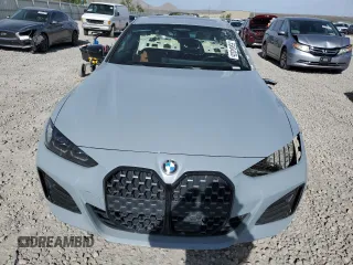 2024 BMW 4 Series 430i xDrive with VIN WBA73AV06RFP78458, listed as a Copart auction lot 55664535 with 27,665 mi miles and Salvage title. Bid and sale history available at DreamBid. Image 4.