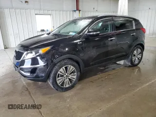 2015 Kia Sportage EX z VIN KNDPCCAC7F7719245, wystawiony jako Copart lot #58405345 z przebiegiem 113 704 mil mil oraz Szkoda całkowita • Salvage title. Historia ofert i sprzedaży dostępna na DreamBid. Obrazek 1.