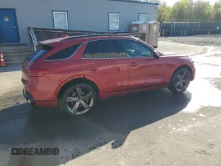 2023 Genesis GV70 2.5T with VIN KMUMADTB8PU116064, listed as a Copart auction lot 54389095 with 22,893 mi miles and Salvage Title. Bid and sale history available at DreamBid. Image 3.