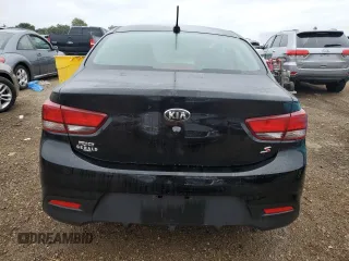 2020 Kia Rio LX with VIN 3KPA24AD4LE358737, listed as a Copart auction lot 65795064 with 27,195 mi miles and Salvage Title. Bid and sale history available at carsss.com. Image 6.