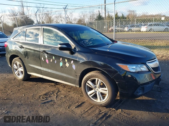 2013 Acura RDX with VIN 5J8TB4H3XDL019481, listed as a IAAI auction lot 41235509 with 129,024 mi miles. Bid and sale history available at carsss.com. Image 1.