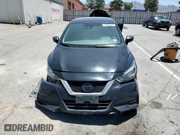 2020 Nissan Versa S with VIN 3N1CN8DV0LL864401, listed as a Copart auction lot 59968525 with 56,578 mi miles and Salvage title. Bid and sale history available at DreamBid. Image 13.
