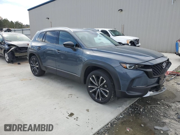 2024 Mazda CX-50 2.5 Turbo Premium Plus Package with VIN 7MMVABEYXRN164952, listed as a Copart auction lot 44917845 with 17,624 mi miles and Salvage Title. Bid and sale history available at carsss.com. Image 4.