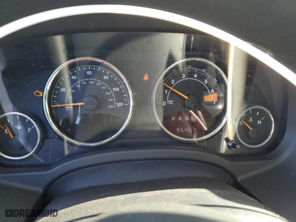 2016 Jeep Compass High Altitude Edition with VIN 1C4NJDEB1GD798645, listed as a Copart auction lot 46435305 with 95,457 mi miles and Salvage Title. Bid and sale history available at carsss.com. Image 9.