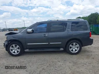 2012 Nissan Armada SV z VIN 5N1BA0ND5CN613266, wystawiony jako IAAI lot #42219986 z przebiegiem 223 319 mil mil oraz . Historia ofert i sprzedaży dostępna na DreamBid. Obrazek 14.