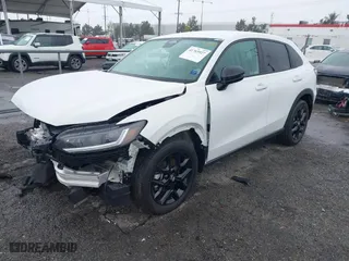 2023 Honda HR-V Sport with VIN 3CZRZ1H53PM712961, listed as a IAAI auction lot 41765927 with 26,577 mi miles. Bid and sale history available at carsss.com. Image 2.