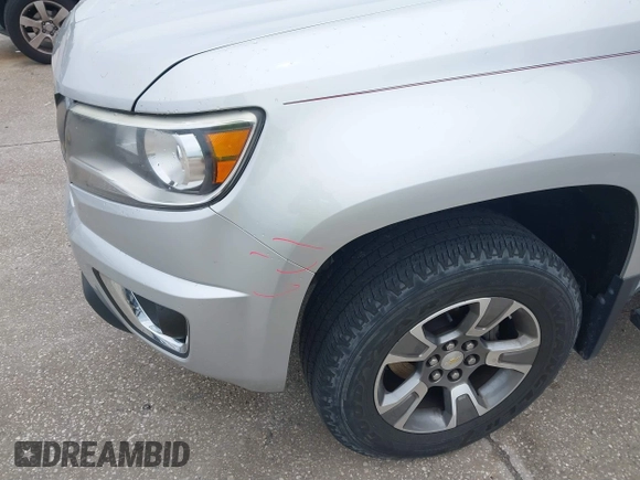 2017 Chevrolet Colorado 4WD Z71 with VIN 1GCHTDEN0H1155319, listed as a IAAI auction lot 39840560 with 116,410 mi miles. Bid and sale history available at carsss.com. Image 19.