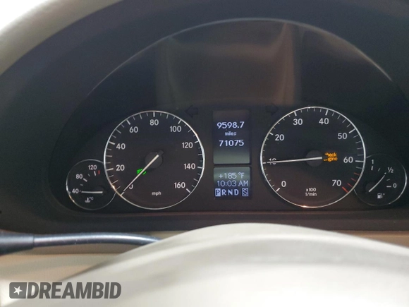 2007 Mercedes-Benz C 280 Luxury z VIN WDBRF92H77F921540, wystawiony jako Copart lot #54567995 z przebiegiem 71 075 mil mil oraz Szkoda całkowita • Salvage title. Historia ofert i sprzedaży dostępna na DreamBid. Obrazek 9.