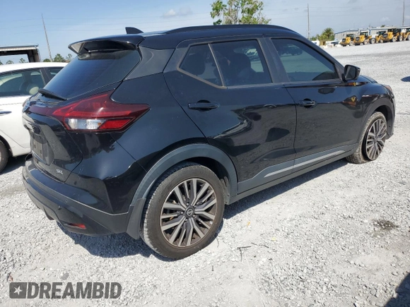 2021 Nissan Kicks SR with VIN 3N1CP5DV3ML476346, listed as a Copart auction lot 51370585 with 122,428 mi miles and Salvage Title. Bid and sale history available at carsss.com. Image 3.