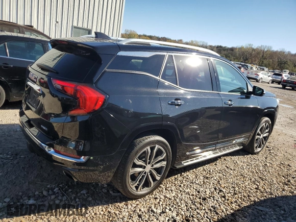 2019 GMC Terrain Denali with VIN 3GKALXEXXKL187803, listed as a Copart auction lot 78712724 with 73,542 mi miles and Salvage Title. Bid and sale history available at carsss.com. Image 3.