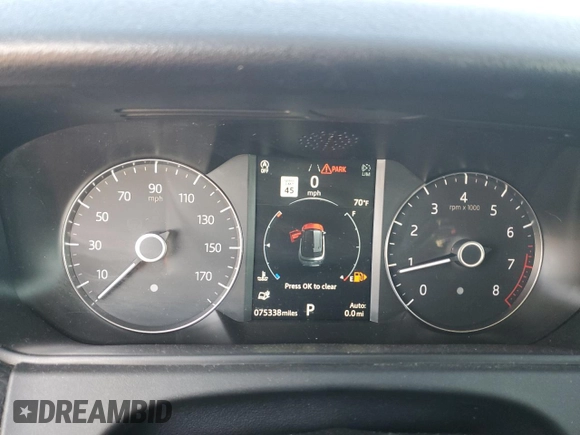 2020 Land Rover Range Rover Velar S с VIN SALYB2EX2LA259143, выставлен на аукционе Copart как лот 54129555 с пробегом 75 338 миль миль и Списание • Salvage title. История ставок и продаж доступна на DreamBid. Изображение 9.