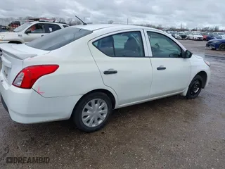 2019 Nissan Versa Sedan SV with VIN 3N1CN7AP1KL809325, listed as a IAAI auction lot 41199329 with 95,726 mi miles. Bid and sale history available at carsss.com. Image 4.