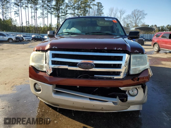 2008 Ford Expedition EL Eddie Bauer with VIN 1FMFK17558LA51642, listed as a Copart auction lot 43471465 with 0 mi miles and Salvage Title. Bid and sale history available at carsss.com. Image 5.