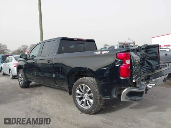 2020 Chevrolet Silverado 1500 LT with VIN 3GCUYDEDXLG381787, listed as a IAAI auction lot 41725948 with 218,895 mi miles and . Bid and sale history available at DreamBid. Image 14.