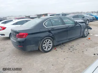 2014 BMW 5 Series 528i with VIN WBA5A5C5XED502177, listed as a IAAI auction lot 41429511 with 1 mi miles. Bid and sale history available at carsss.com. Image 4.