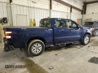2022 Nissan Frontier SV with VIN 1N6ED1FK4NN601377, listed as a Copart auction lot 48042405 with 39,827 mi miles and Salvage Title. Bid and sale history available at carsss.com. Image 3.