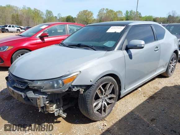 2014 Scion tC with VIN JTKJF5C78E3075164, listed as a IAAI auction lot 41922609 with 142,064 mi miles. Bid and sale history available at carsss.com. Image 18.