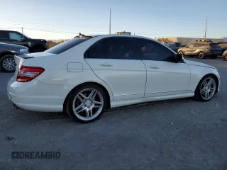 2009 Mercedes-Benz C 350 Sport with VIN WDDGF56X89R059164, listed as a Copart auction lot 86833644 with 142,298 mi miles and Salvage title. Bid and sale history available at DreamBid. Image 3.