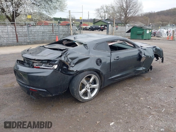 2018 Chevrolet Camaro 1SS with VIN 1G1FF1R76J0112083, listed as a IAAI auction lot 41963355 with 44,548 mi miles and . Bid and sale history available at DreamBid. Image 4.