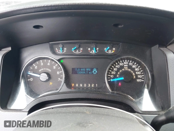 2014 Ford F-150 XL with VIN 1FTFW1EF6EKD75835, listed as a IAAI auction lot 41942390 with 130,939 mi miles. Bid and sale history available at carsss.com. Image 7.