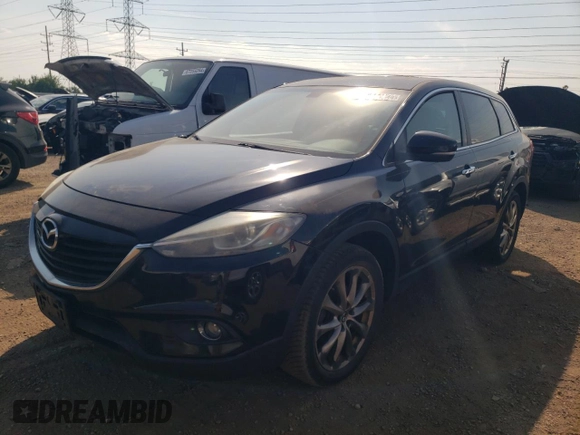 2014 Mazda CX-9 Grand Touring with VIN JM3TB3DA8E0439540, listed as a Copart auction lot 66999744 with 207,668 mi miles and Clean Title. Bid and sale history available at DreamBid. Image 1.