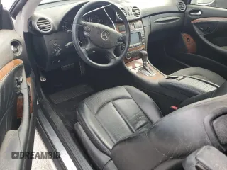 2007 Mercedes-Benz CLK 350 with VIN WDBTJ56H77F216180, listed as a Copart auction lot 80304494 with 116,590 mi miles and Salvage Title. Bid and sale history available at DreamBid. Image 8.