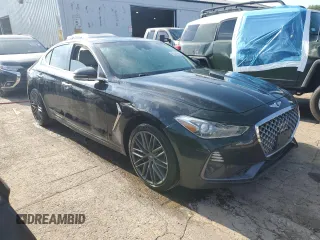 2019 Genesis G70 3.3T Advanced with VIN KMTG74LE3KU020328, listed as a Copart auction lot 65583944 with 153,662 mi miles and Salvage Title. Bid and sale history available at carsss.com. Image 4.