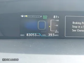 2019 Toyota Prius L Eco with VIN JTDKARFU2K3075613, listed as a IAAI auction lot 41691401 with 83,053 mi miles. Bid and sale history available at carsss.com. Image 15.
