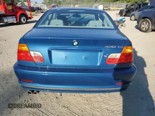 2001 BMW 3 Series 330Ci with VIN WBABN53451JU32534, listed as a Copart auction lot 70293314 with 0 mi miles and Salvage Title. Bid and sale history available at carsss.com. Image 6.