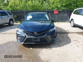 2018 Toyota Camry LE with VIN 4T1B11HK2JU579550, listed as a IAAI auction lot 42309663 with 40,868 mi miles and . Bid and sale history available at DreamBid. Image 12.
