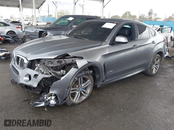 2016 BMW X6 xDrive50i with VIN 5UXKU6C59G0S82526, listed as a IAAI auction lot 41786622 with 110,796 mi miles and . Bid and sale history available at DreamBid. Image 18.