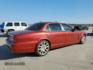 2008 Jaguar XJ with VIN SAJWA79B58SH20211, listed as a Copart auction lot 46951055 with 144,655 mi miles and Salvage Title. Bid and sale history available at carsss.com. Image 3.