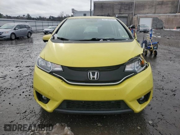 2016 Honda Fit EX-L with VIN 3HGGK5H80GM705311, listed as a Copart auction lot 45185035 with 26,457 mi miles and Salvage title. Bid and sale history available at DreamBid. Image 5.