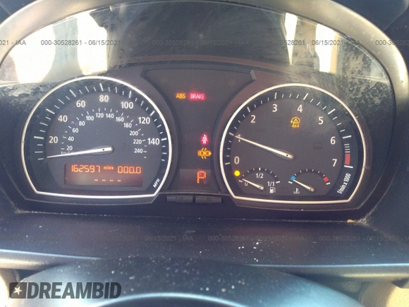 2006 BMW X3 3.0i with VIN WBXPA934X6WD27211, listed as a IAAI auction lot 34419336 with 162,597 mi miles and . Bid and sale history available at DreamBid. Image 7.