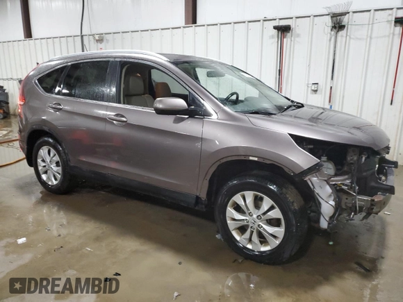 2013 Honda CR-V EX-L z VIN 5J6RM4H75DL024667, wystawiony jako Copart lot #45084285 z przebiegiem 78 436 mil mil oraz Szkoda całkowita • Salvage title. Historia ofert i sprzedaży dostępna na DreamBid. Obrazek 4.