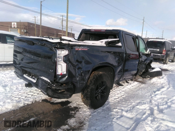 2020 Chevrolet Silverado 1500 LT Trail Boss with VIN 1GCPYFED9LZ147231, listed as a IAAI auction lot 41575194 with 90,371 mi miles. Bid and sale history available at carsss.com. Image 4.
