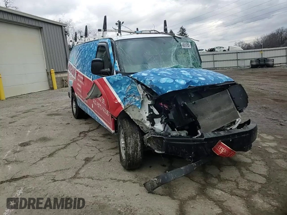 2019 Chevrolet Express Cargo with VIN 1GCWGAFP1K1170896, listed as a Copart auction lot 46810785 with Not provided miles and Salvage title. Bid and sale history available at DreamBid. Image 12.