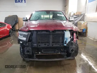 2019 Ram 1500 Laramie with VIN 1C6SRFDT5KN820237, listed as a Copart auction lot 78205614 with 179,266 mi miles and Salvage Title. Bid and sale history available at carsss.com. Image 5.