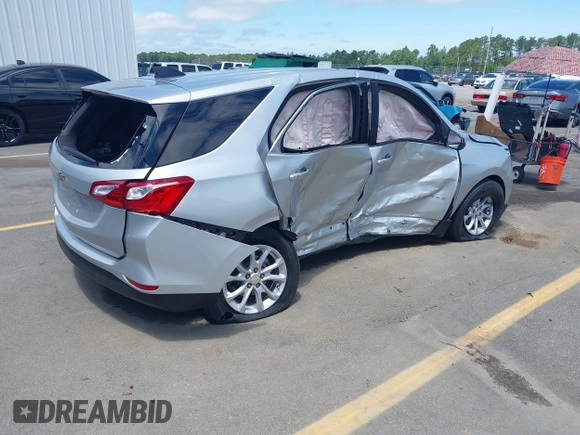 2021 Chevrolet Equinox LS with VIN 3GNAXHEV4MS107223, listed as a IAAI auction lot 42346814 with 71,162 mi miles and . Bid and sale history available at DreamBid. Image 4.