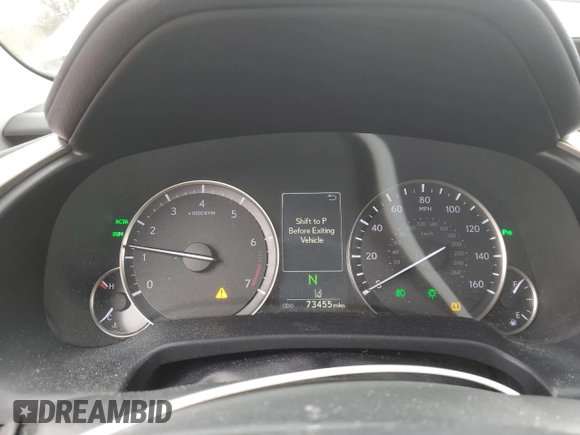 2018 Lexus RX with VIN JTJBZMCA3J2034401, listed as a Copart auction lot 44561295 with 73,455 mi miles and Salvage Title. Bid and sale history available at carsss.com. Image 9.