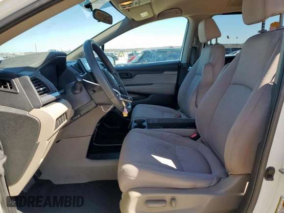 2018 Honda Odyssey LX with VIN 5FNRL6H2XJB101475, listed as a Copart auction lot 47706735 with 91,659 mi miles and Salvage Title. Bid and sale history available at carsss.com. Image 7.