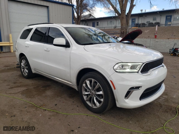 2022 Dodge Durango SXT with VIN 1C4RDHAG9NC158977, listed as a Copart auction lot 48378195 with 29,715 mi miles and Salvage Title. Bid and sale history available at carsss.com. Image 4.