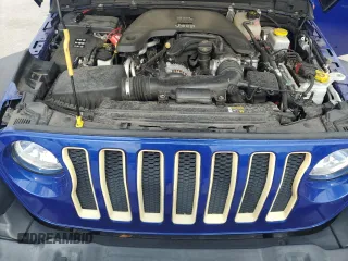 2020 Jeep Wrangler Unlimited Sport S with VIN 1C4HJXDG5LW174535, listed as a Copart auction lot 60888885 with 64,824 mi miles and Salvage title. Bid and sale history available at DreamBid. Image 12.