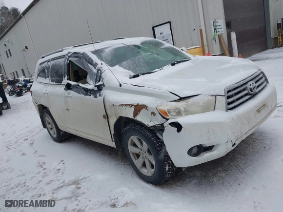 2009 Toyota Highlander with VIN JTEES41A992146912, listed as a IAAI auction lot 41202875 with 138,342 mi miles. Bid and sale history available at carsss.com. Image 1.