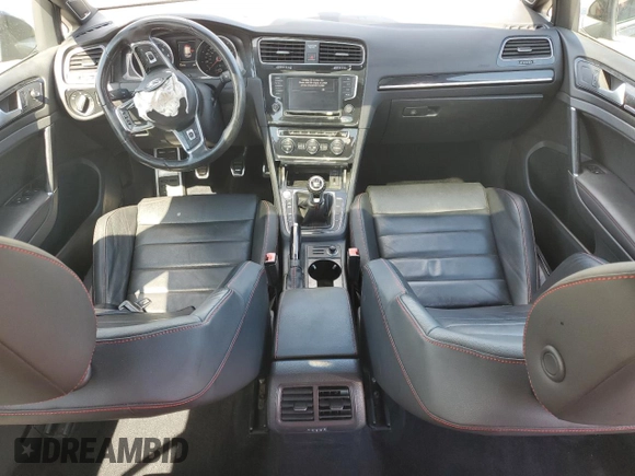 2016 Volkswagen Golf GTI SE w/Performance Pkg with VIN 3VW547AU0GM014926, listed as a Copart auction lot 46799635 with 63,776 mi miles and Salvage Title. Bid and sale history available at carsss.com. Image 8.