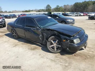 2005 Ford Crown Victoria LX with VIN 2FDFP74W55X116146, listed as a Copart auction lot 48361695 with 229,921 mi miles and Salvage Title. Bid and sale history available at carsss.com. Image 4.