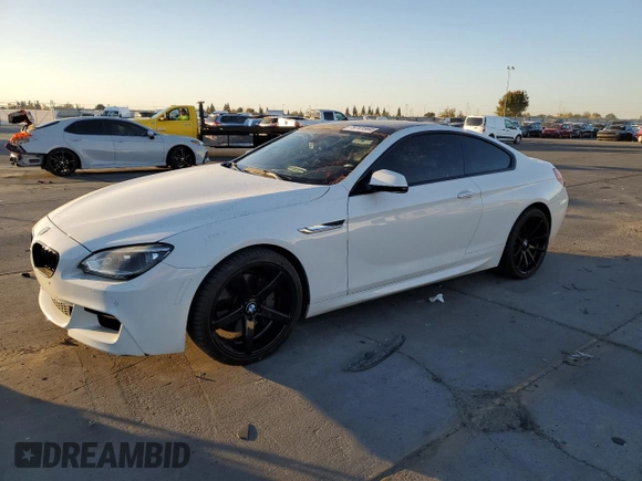 2013 BMW 6 Series 650i with VIN WBAYM9C59DDW20361, listed as a Copart auction lot 79741594 with 86,948 mi miles and Clean Title. Bid and sale history available at carsss.com. Image 1.