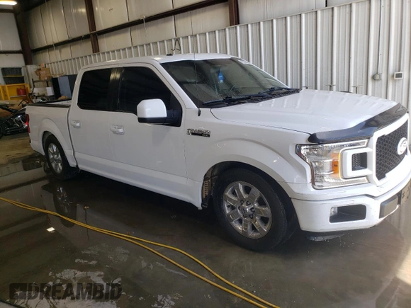 2018 Ford F-150 XL with VIN 1FTEW1CP2JKD53087, listed as a Copart auction lot 53963825 with 139,863 mi miles and Clean Title. Bid and sale history available at DreamBid. Image 4.