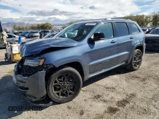 2021 Jeep Grand Cherokee Limited X with VIN 1C4RJFBGXMC769434, listed as a Copart auction lot 45607915 with 37,428 mi miles and Salvage title. Bid and sale history available at DreamBid. Image 1.